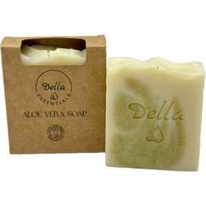 Della essentials - Biologisch - aloe vera soap - aloë vera zeep - Vegan - 100 gram