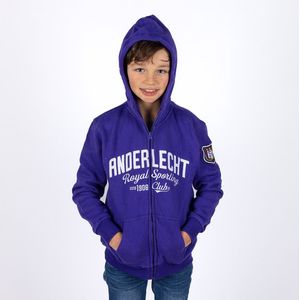 Paarse hoodie kids RSC Anderlecht maat 146/152 (11 a 12 jaar)