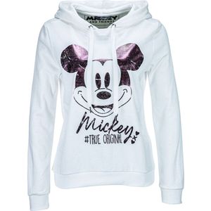 Princess goes Hollywood • witte Mickey hoodie • maat 36