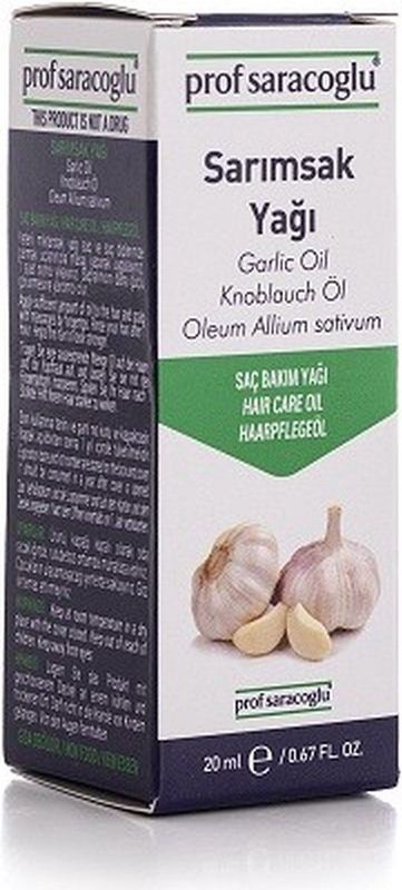Prof Saracoglu - Knoflookolie - 20mL - Antioxidant