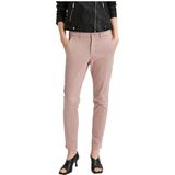 Selected Miley Mid Waist Chino Broek Roze 34 Vrouw
