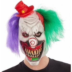 Masker Full Clown - Halloweenmasker - Clown masker - Latex - Unisex