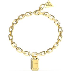 GUESS - Hashtag Guess Armband - Staal - Goud