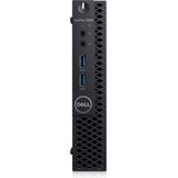 DELL OptiPlex 3060 Intel® Core™ i3 i3-8100T 4 GB DDR4-SDRAM 128 GB SSD Windows 10 Pro Mini PC Zwart