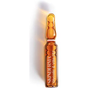 Skinderma Topisch glycolzuur en vitamine E+F ampullen 20 x 2 ml