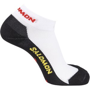 Salomon Speedcross Low Socks, Unisex, Wit, Sokken, maat: 42-44