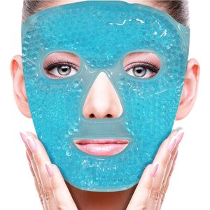 Gsedaox-Migraine Masker-Hot Cold Masker-Oogmasker-ijsmasker-koelmasker-ijsroller-Gezicht-Gezichtsmasker-Blauw