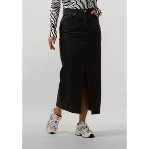 Notre-V Denim Maxi Skirt Rokken Dames - Grijs - Maat XS