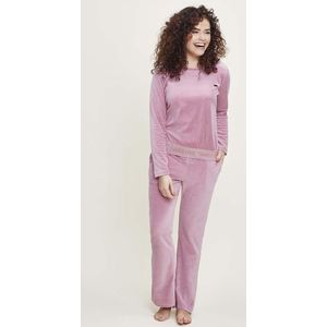 Roze velours pyjama Charlie Choe
