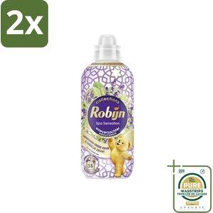 Robijn – Wasverzachter – Intense Spa Sensation – 765 ml - Voordeelverpakking - 2 stuks - Lavendel - Wasgeur