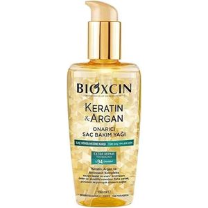 Bioxcin Keratin & Argan Repairing Hair Care Oil – Herstellende Haarolie tegen Haaruitval – Voor alle Haartypes – 150 ml