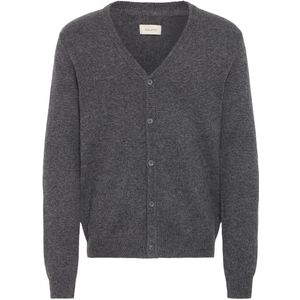BLEND - BHBRANKO - Gebreid Vest - Grijs - V-hals