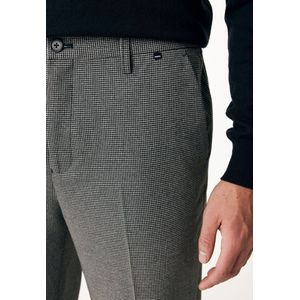 Mexx Broek Pied De Poule Zwart Heren - Maat M
