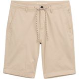 TOM TAILOR - Chino - Beige - Regular Fit - Knielengte