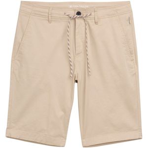 TOM TAILOR - Chino - Beige - Regular Fit - Knielengte