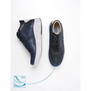 Wolky Veterschoenen Pep SF denim combi stretch leer