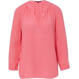 comma - Blouse - Lichtgewicht - 3/4-mouwen - V-halslijn