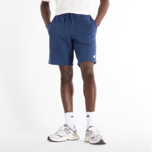 New Balance Sport Fleece Short 9"" Heren Broek - NAVY