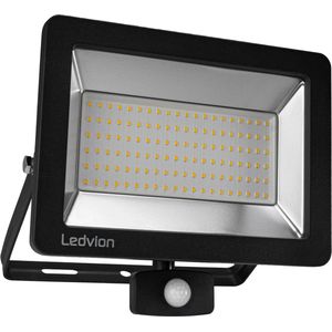 Ledvion Breedstraler Osram, Bewegingssensor, 100W, 6500K, Quick Connector, 5 Jaar garantie, LED, Buitenlamp, Binnen Lamp