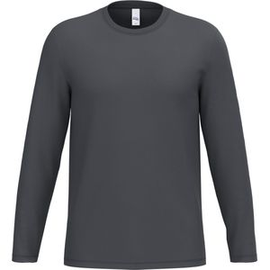 iDeal Basic Brand iDeal190 uniseks T-shirt LSL IB323 - Ideal Dark Grey - M