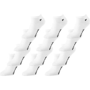 Pierre Cardin Korte Sokken Heren - 12 Paar - Wit - 39-42 - Enkelsokken - Sneakersokken