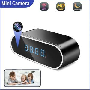 Mini Spycam Klok - Verborgen Spionage Camera - Spy Cam met Wifi en App - Beveiligingscamera Draadloos - Inclusief Oplader