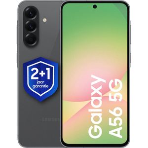 Samsung Galaxy A56 - 5G - 128GB - Awesome Graphite + 1 jaar extra garantie
