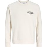 JACK&JONES - JJMAKOTO - Sweatshirt - Zwart - Ronde Hals - Lange Mouwen