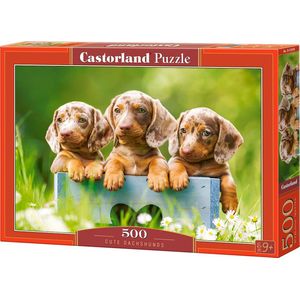 Castorland Cute Dachshunds - 500pcs
