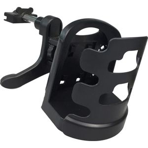 Bekerhouder Auto Ventilatierooster - 1 stuk - Universele Drankhouder - Blikjeshouder Verstelbaar - Waterbekerhouder - bekerhouder - zwart - voor ventilatieroosters van auto's