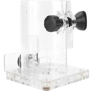 Houtbewerkingstrimmerbasis voor Trimmer-router Transparante basis elektrisch gereedschap voor trimmer(Dikker)