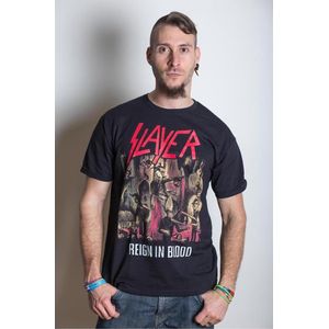 Slayer Reign in Blood Mens T Shirt: Large