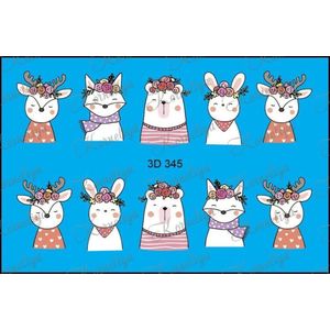 Korneliya 3D Waterdecal - 3D 345