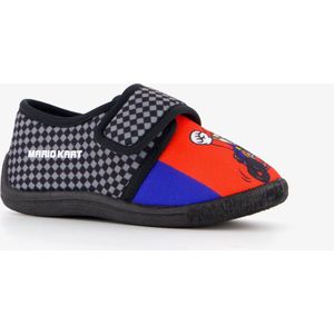 Super Mario Bros - Pantoffels - Zwart - Klittenbandsluiting