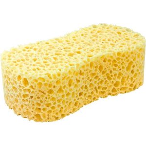 Swiss Clean | Planai | Universele spons om auto te wassen | Hoge kwaliteit | Kleur: geel | Extra grote poriën | Minder kans op krassen | Exterior en Interieur clean | Auto wassen | Reinigen auto | Cleaning | Auto wassen | Car cleaning