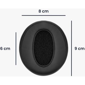 Mmgoqqt - Vervangende oorkussens voor Sennheiser HD4.50bt/4.50 TNC/4.40bt hoofdtelefoons(2-pack)
