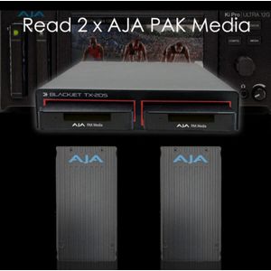 BLACKJET DX-1P AJA PAK Media Reader module