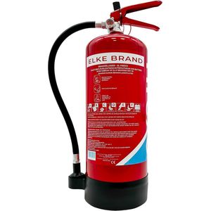 Brandblusser 6 Liter - Veilig en Effectief Blusapparaat voor Keuken, Kantoor, en Huishouden