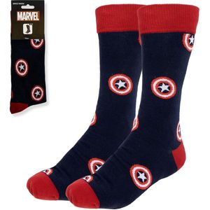 Cerdá - Avengers - Sokken - Captain America Shield - EU 38-45