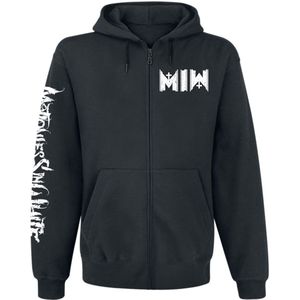 Motionless In White Logo Vest met capuchon zwart XXL Katoen -