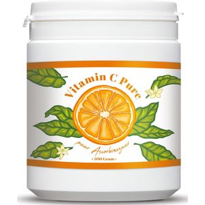 Vitamine C Poeder – 500g puur Ascorbinezuur - Ter ondersteuning van het immuunsysteem - Kala Health
