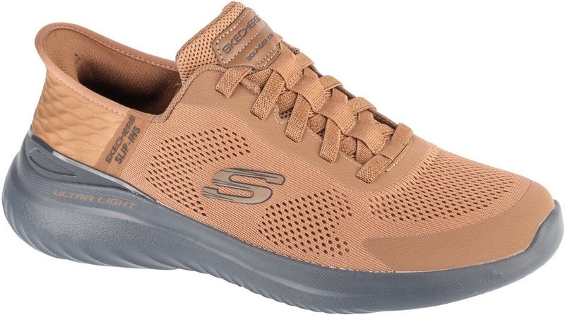 Skechers - Bounder 2.0 - Sneakers - Grijs - Mannen