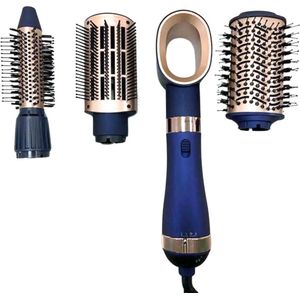 Hairwrap - Airstyler met 4 Opzetstukken - 4 in 1 Multi Styler - Goud/Zwart/Heteluchtborstel