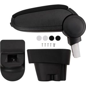 vidaXL - Armsteun - 12x36x(33,5-48) - cm - ABS - zwart