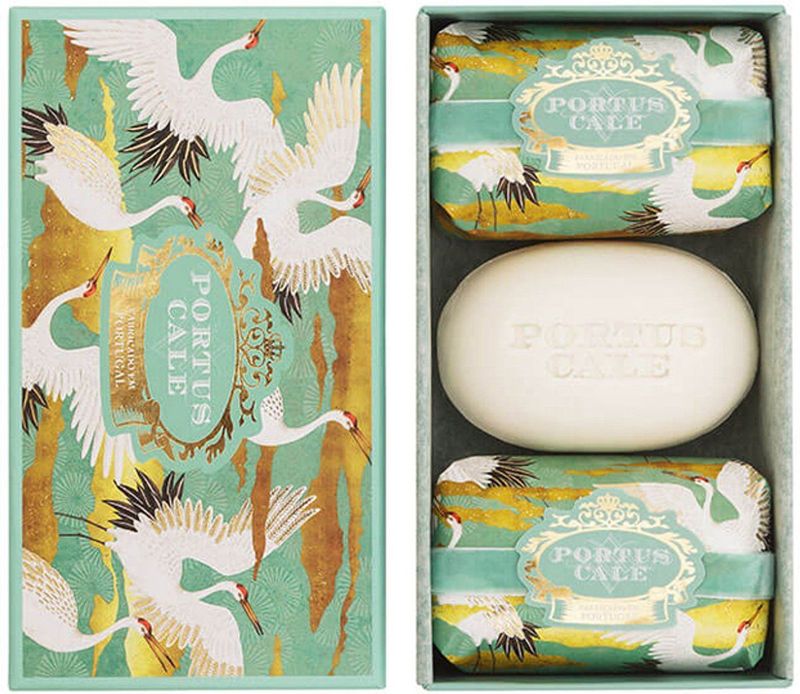 Castelbel - Portus Cale White Crane - Zeepset - 3 x 150 gram