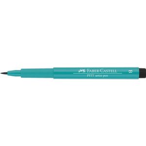 Faber-Castell tekenstift - Pitt Artist Pen - brush - kobaltgroen - FC-167456