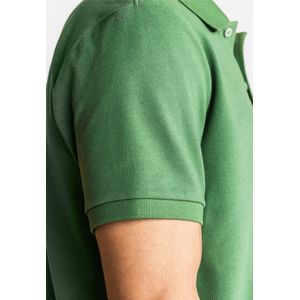A-dam Green Rocket - Polo Shirt - Heren - Volwassenen - Vegan - Korte Mouwen - Polo's - Katoen - Groen - L