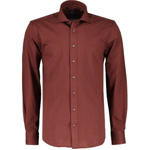 Jac Hensen Overhemd - Modern Fit - Rood - 4XL Grote Maten