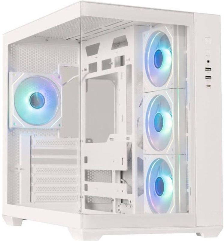 BITFENIX AL118 - Cube - ATX-behuizing - Wit