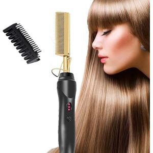 elektrische hete kam borstel, stijltang, stijlborstel, hair straightener, stijlkam, hot comb, elektrische haarborstel, baard stijltang straightener, baardkam, baardborstel, Baardstijler, Magic Brush